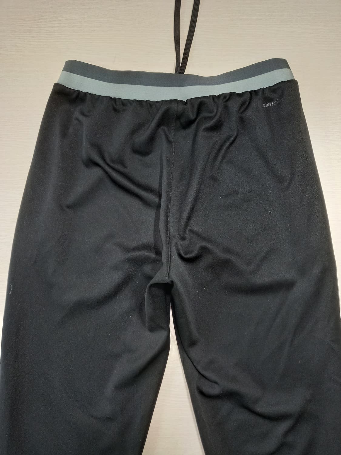 32 adidas Climalite 밴딩 스판 조거팬츠 블랙 32-360 상품이미지4