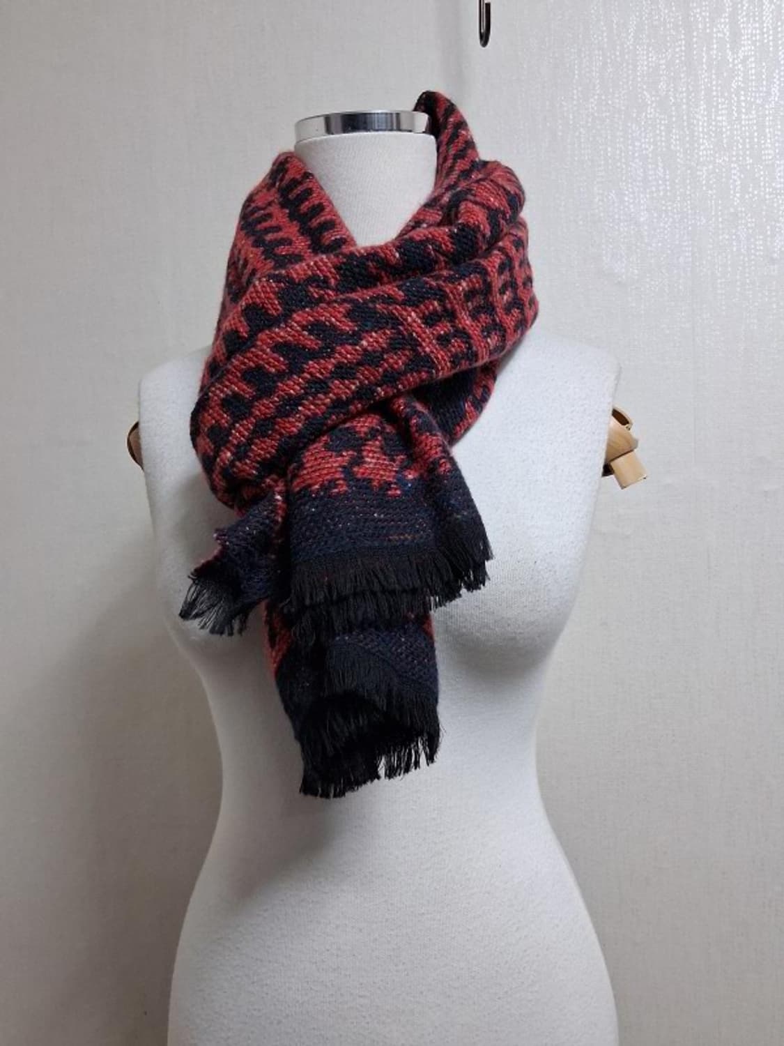 EDIFICE 이탈리아 에디피스 실크혼방 울 롱머플러 남여 상품이미지3