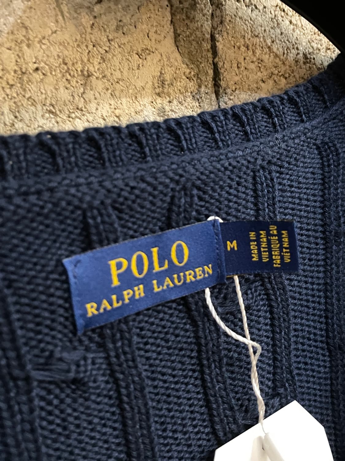 폴로 랄프로렌 브이넥 케이블 니트 상품이미지5