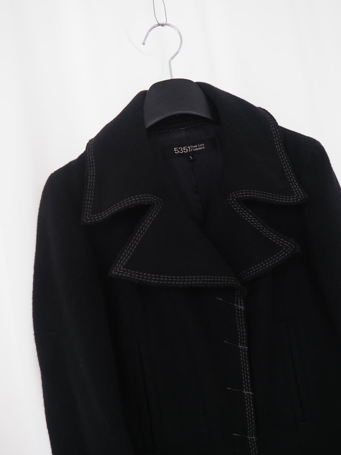 5351 pour les femmes wool jacket 상품이미지2