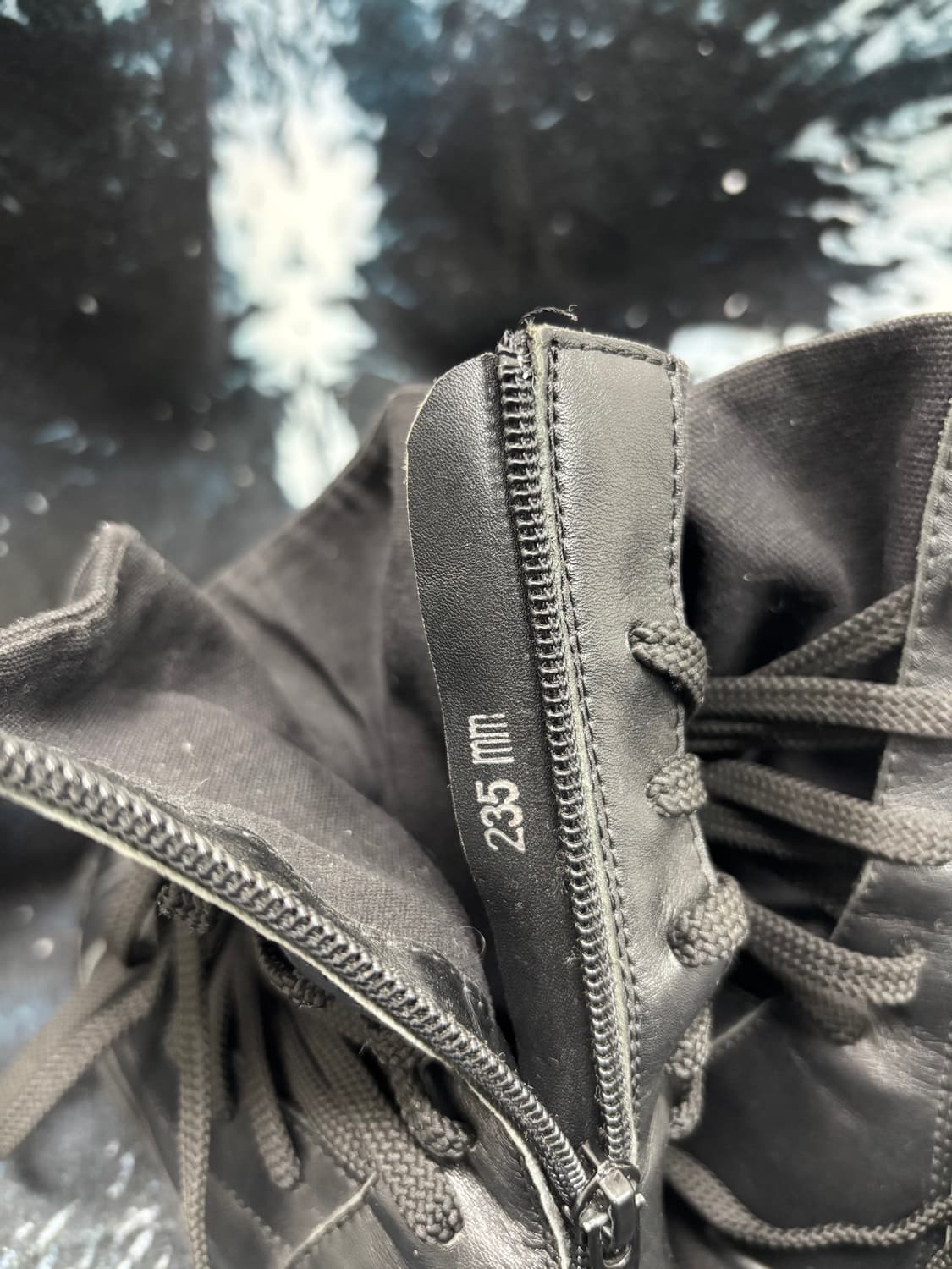 [🖤Opium🖤]Black aesthetic High Shoes 상품이미지8