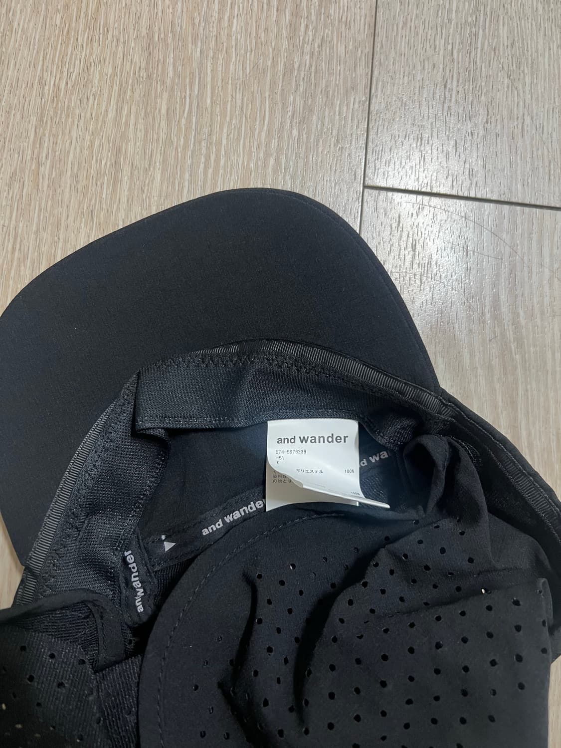 앤드원더 and wander 나일론 볼캡  상품이미지2