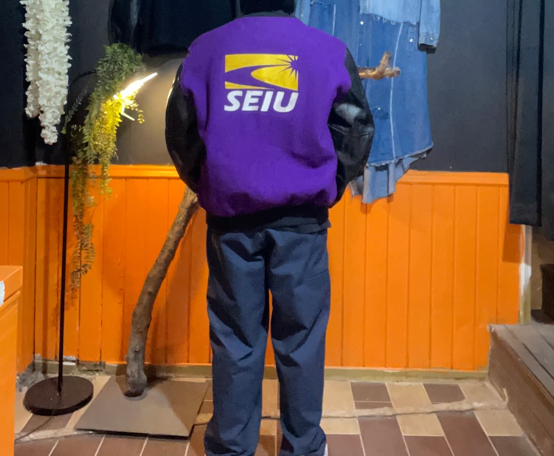 Maple Varsity jacket Made Usa 상품이미지3