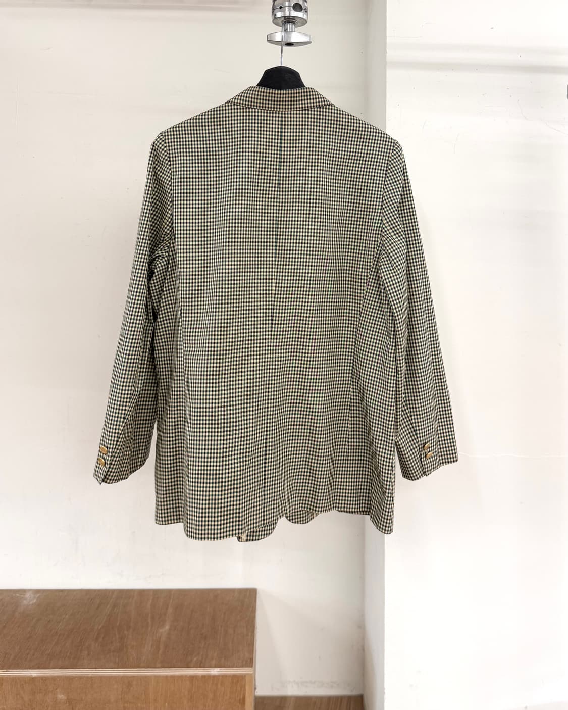 버버리 그린 클래식 핸드스투스 블레이저 상품이미지6