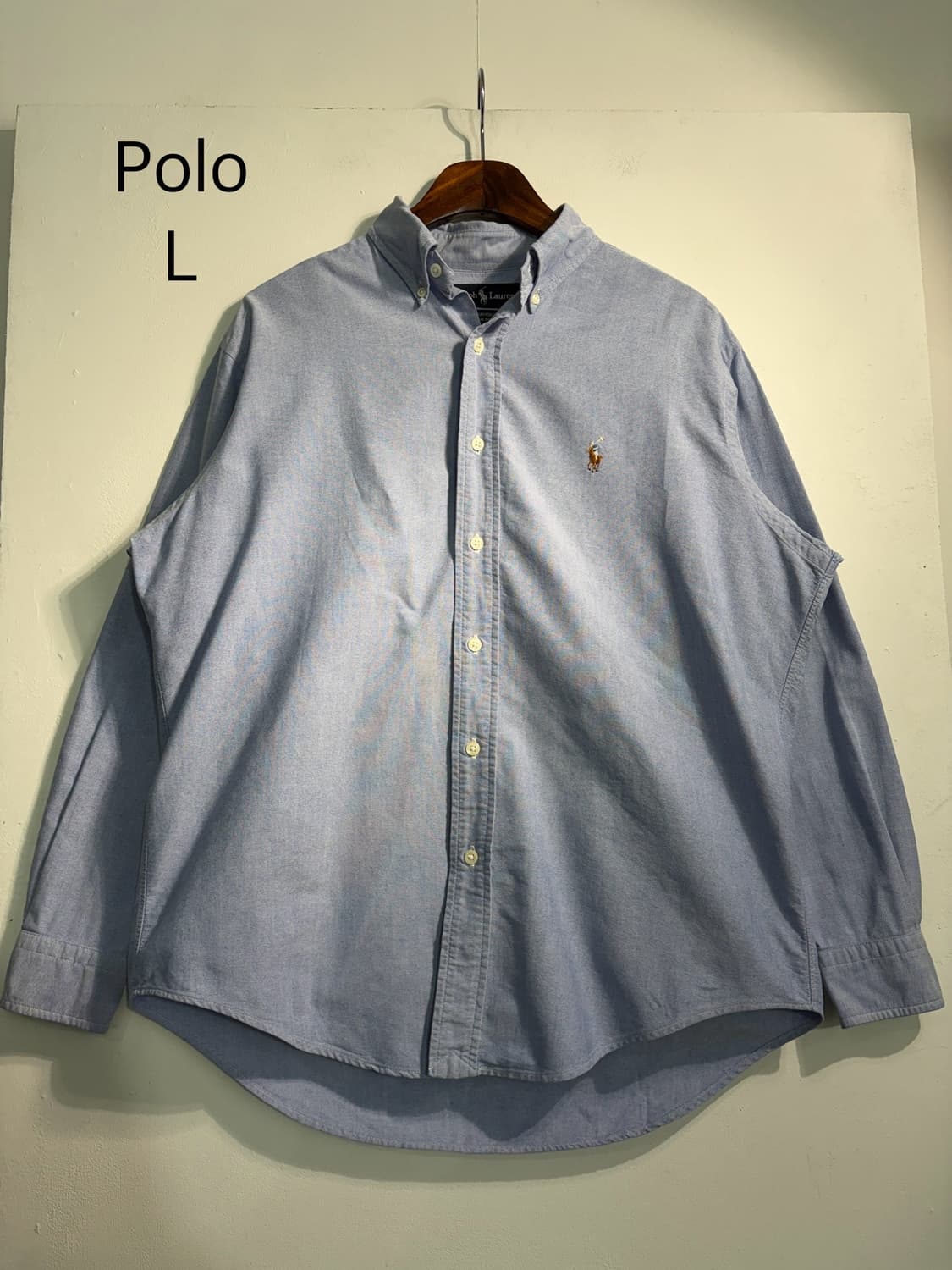 Polo 폴로 랄프로렌 옥스포드 셔츠 L 상품이미지1