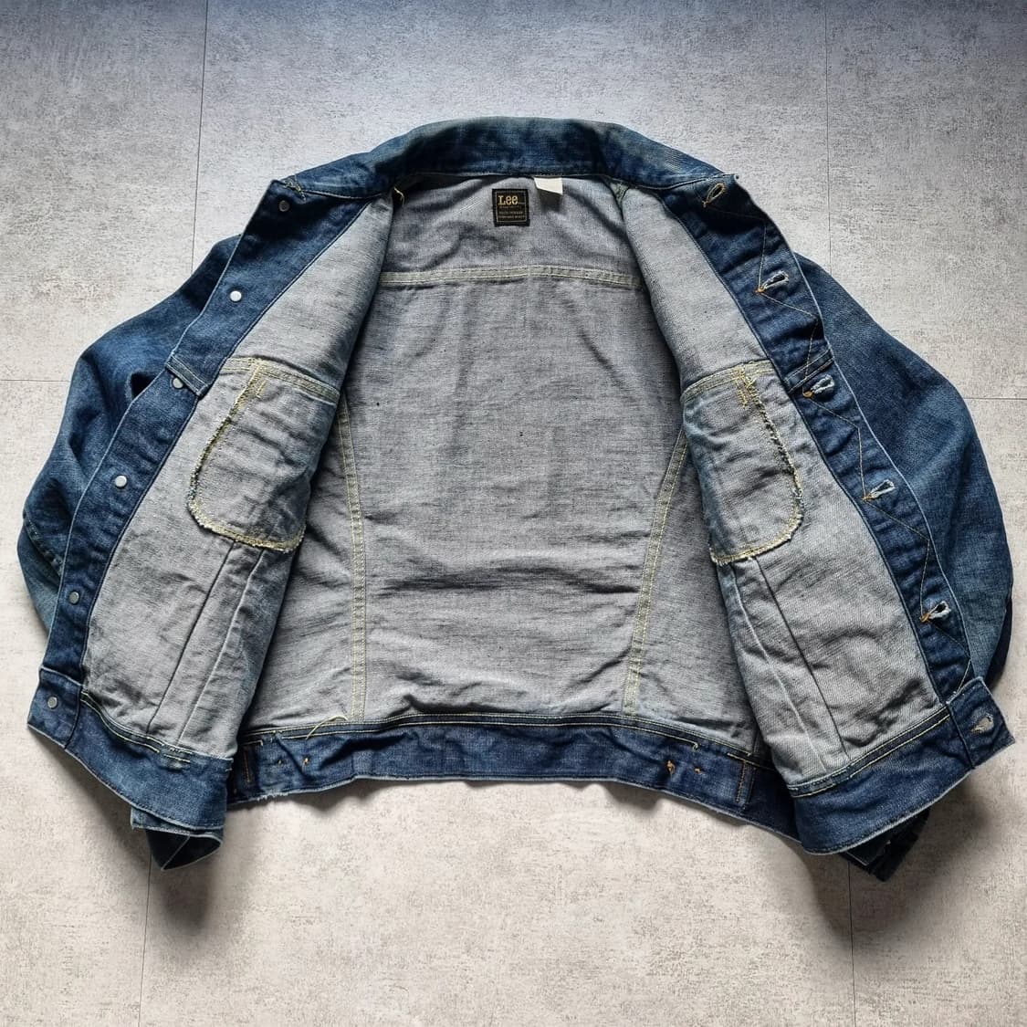 70s USA Lee 220J(101J) Denim Jkt 48 sz 상품이미지5