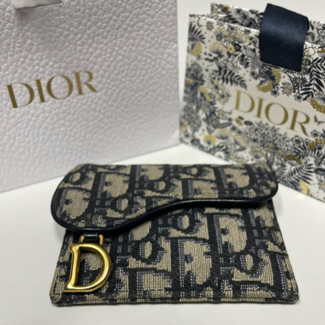 <새상품급> 디올 오블리크 새들 카드지갑 상품이미지3