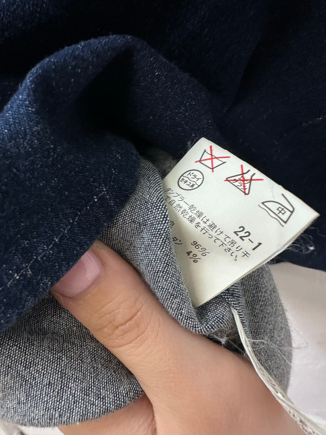 RALPH LAUREN 랄프로렌 포니 로고 중청 워싱 데님 셔츠 상품이미지7