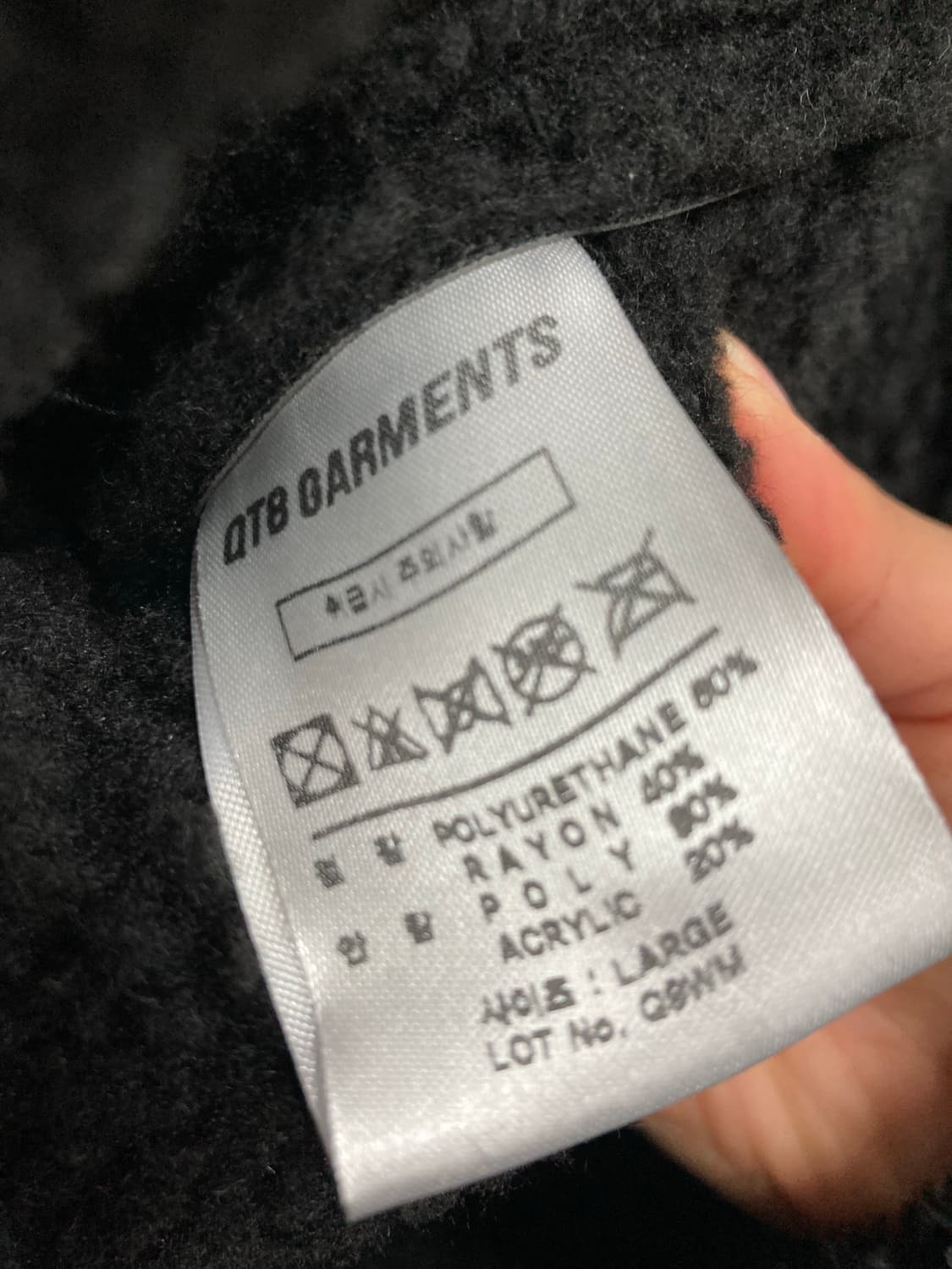 QT8 뽀글이 가죽자켓 상품이미지4