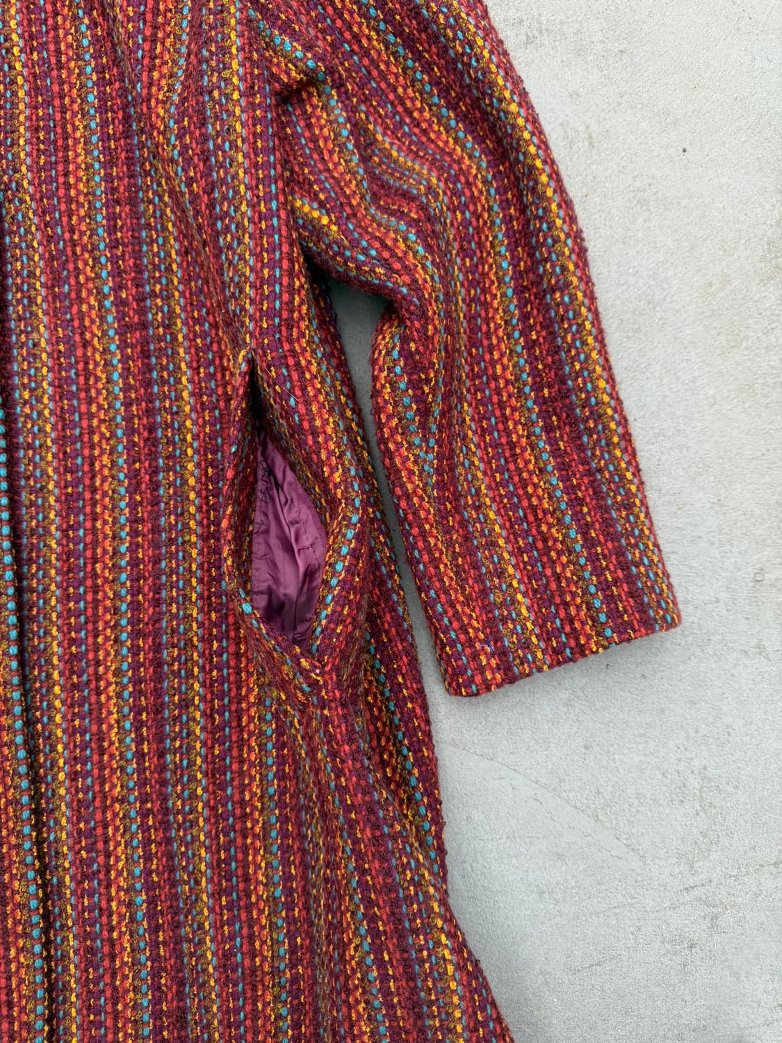 MISSONI 컬러 롱 코트 상품이미지4