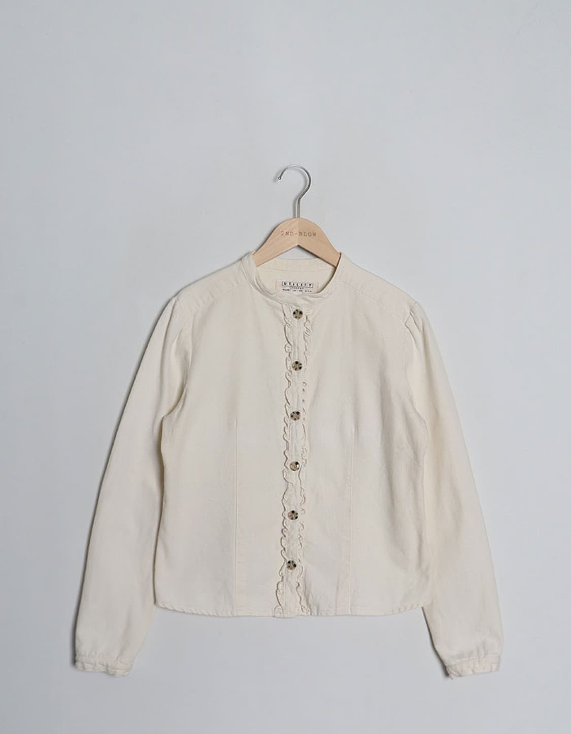 UTILITY canvas Frill Shirts 상품이미지1