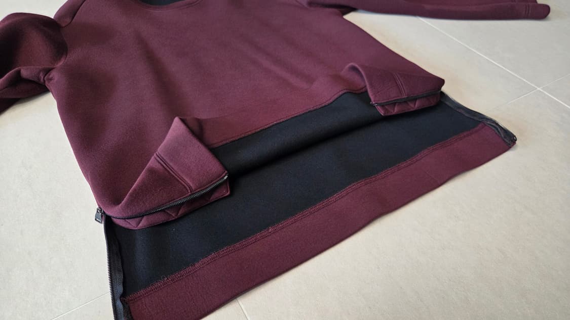 알레그리 네오프렌 맨투맨 상품이미지7