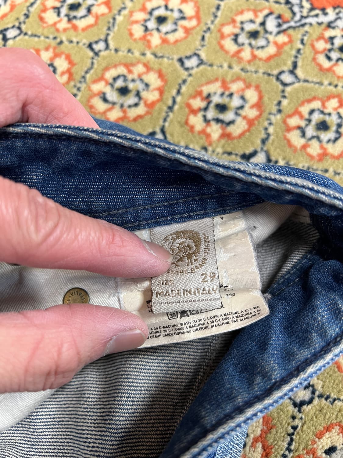 [30-31] 디젤 자탄 부츠컷 데님 팬츠 플레어진 상품이미지9