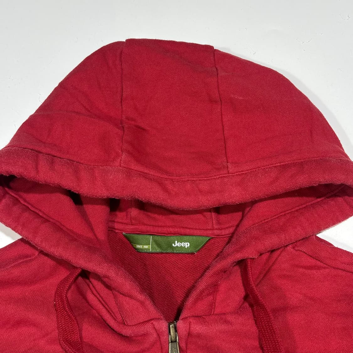 JEEP 레드 후드집업 상품이미지5