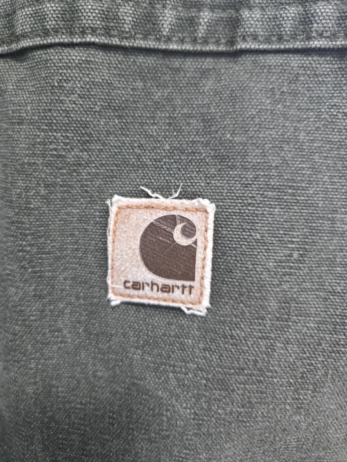 칼하트 베스트 V13 샌드스톤 덕 캔버스 Mos 조끼 상품이미지2