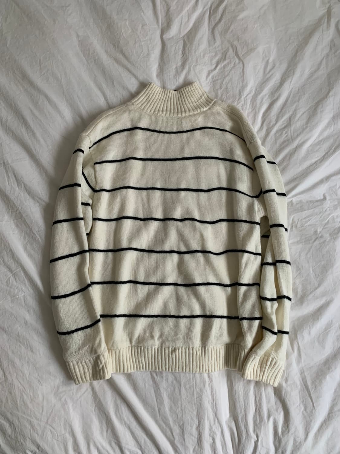 스트라이프 집업 가디건 상품이미지6