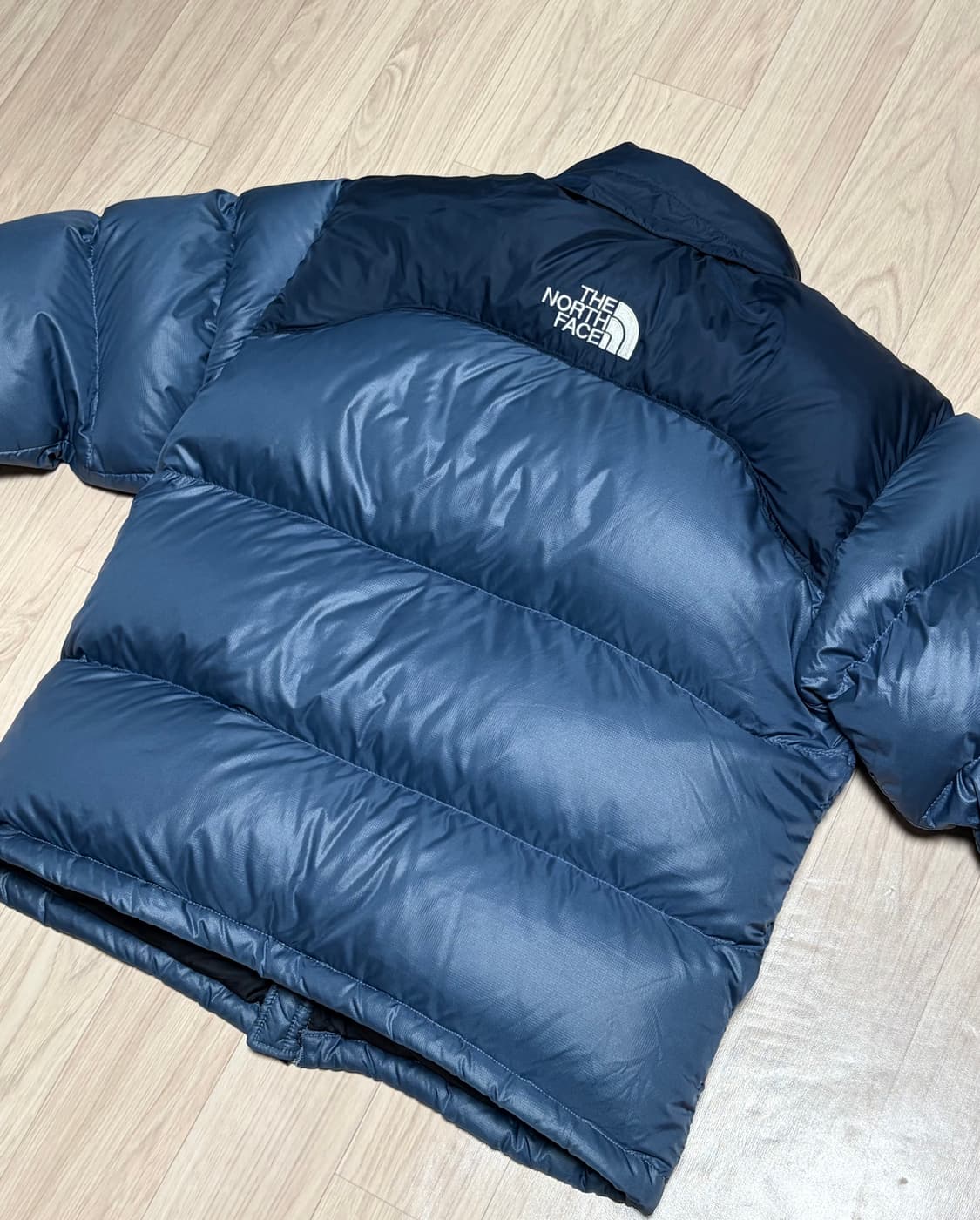 [M] 노스페이스 눕시 센터 로고 블루 네이비 (국내 L) 상품이미지3