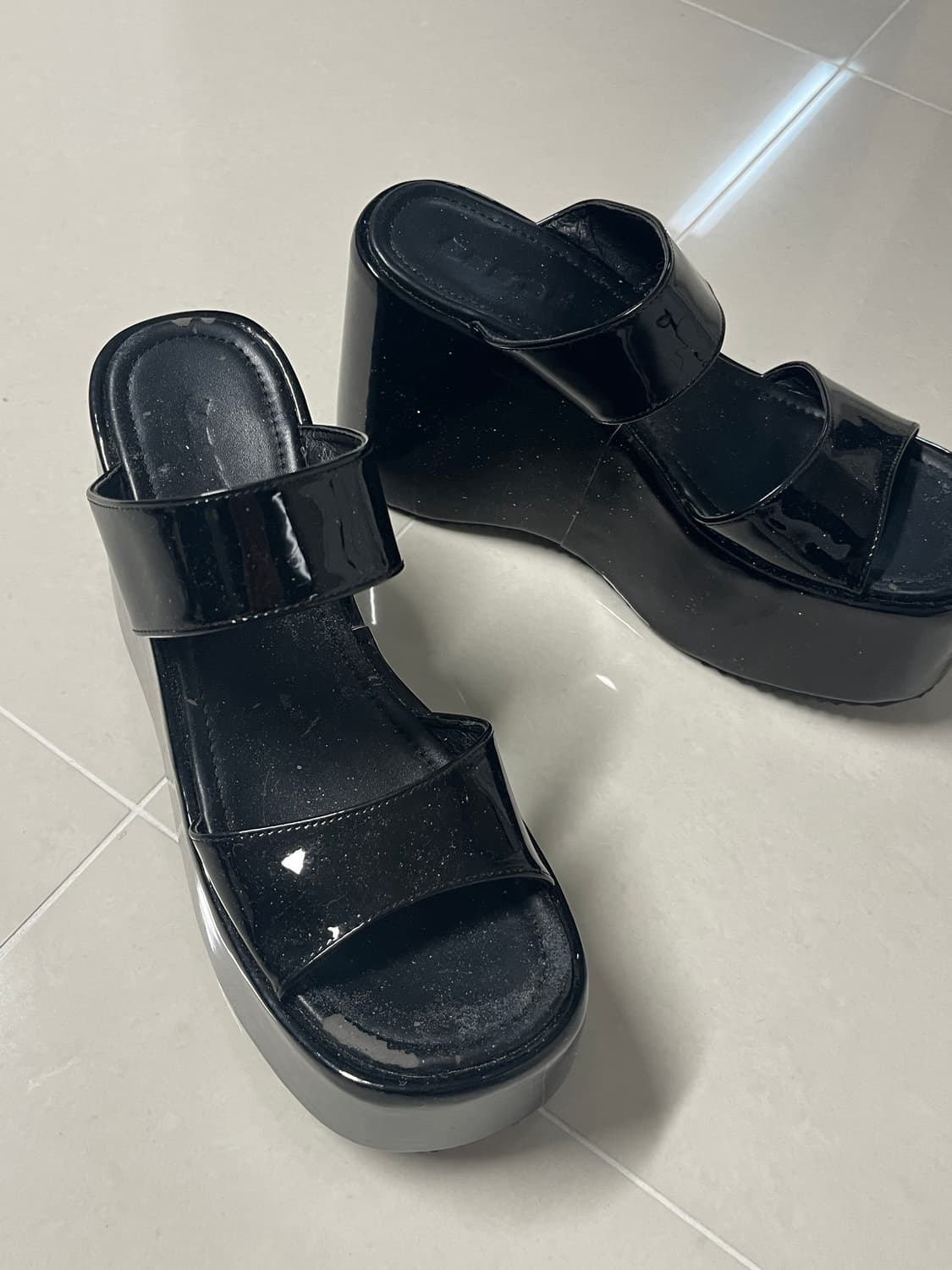 unif gia slip on 유니프 통굽 샌들 슬리퍼 상품이미지3