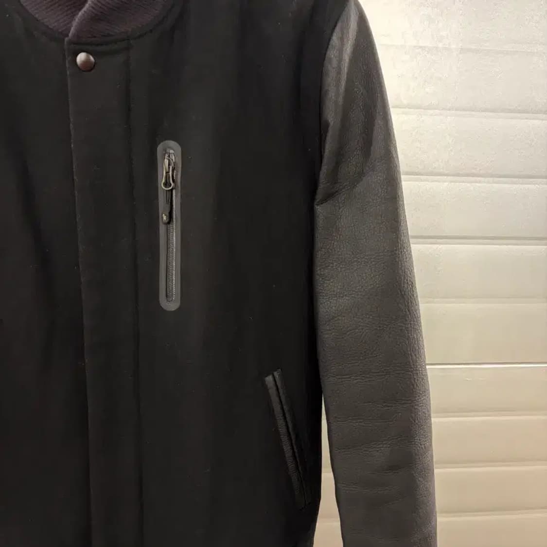 Nike leather varsity jacket XL 상품이미지4
