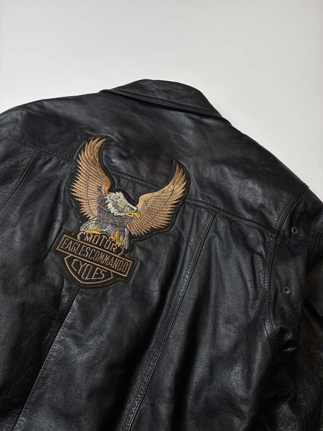 LUIS ALVEAR 90's 이글 자수 봄버 항공 자켓 PN8176 상품이미지7