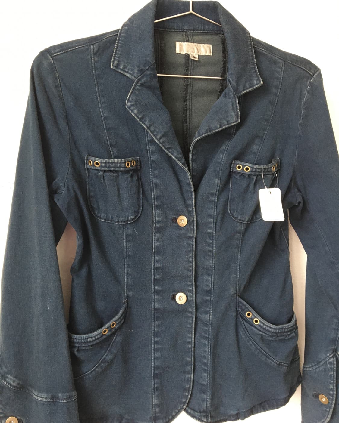 Eyelet point line detail jacket 상품이미지4