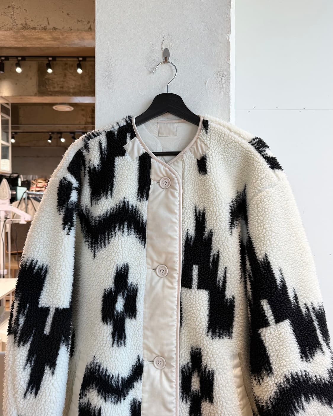 이자벨마랑 리버서블 하이메마 테디 플리스 자켓  상품이미지3