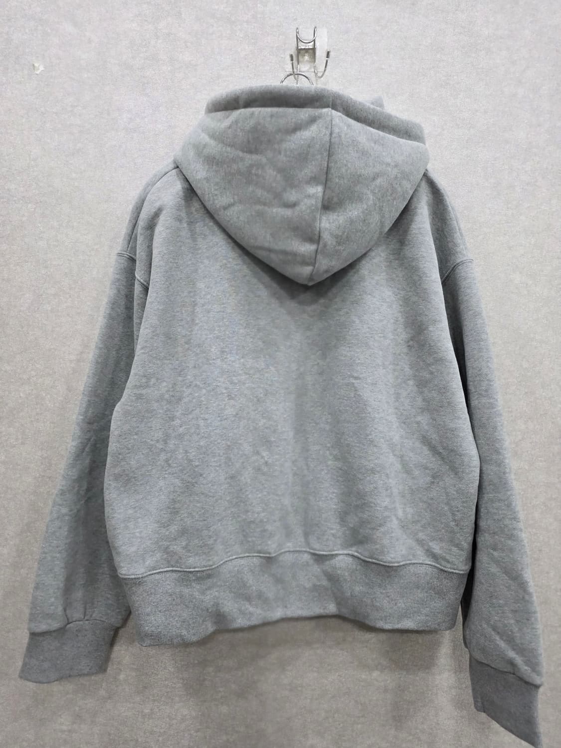 레터링 자수 크롭 후드티 상품이미지5