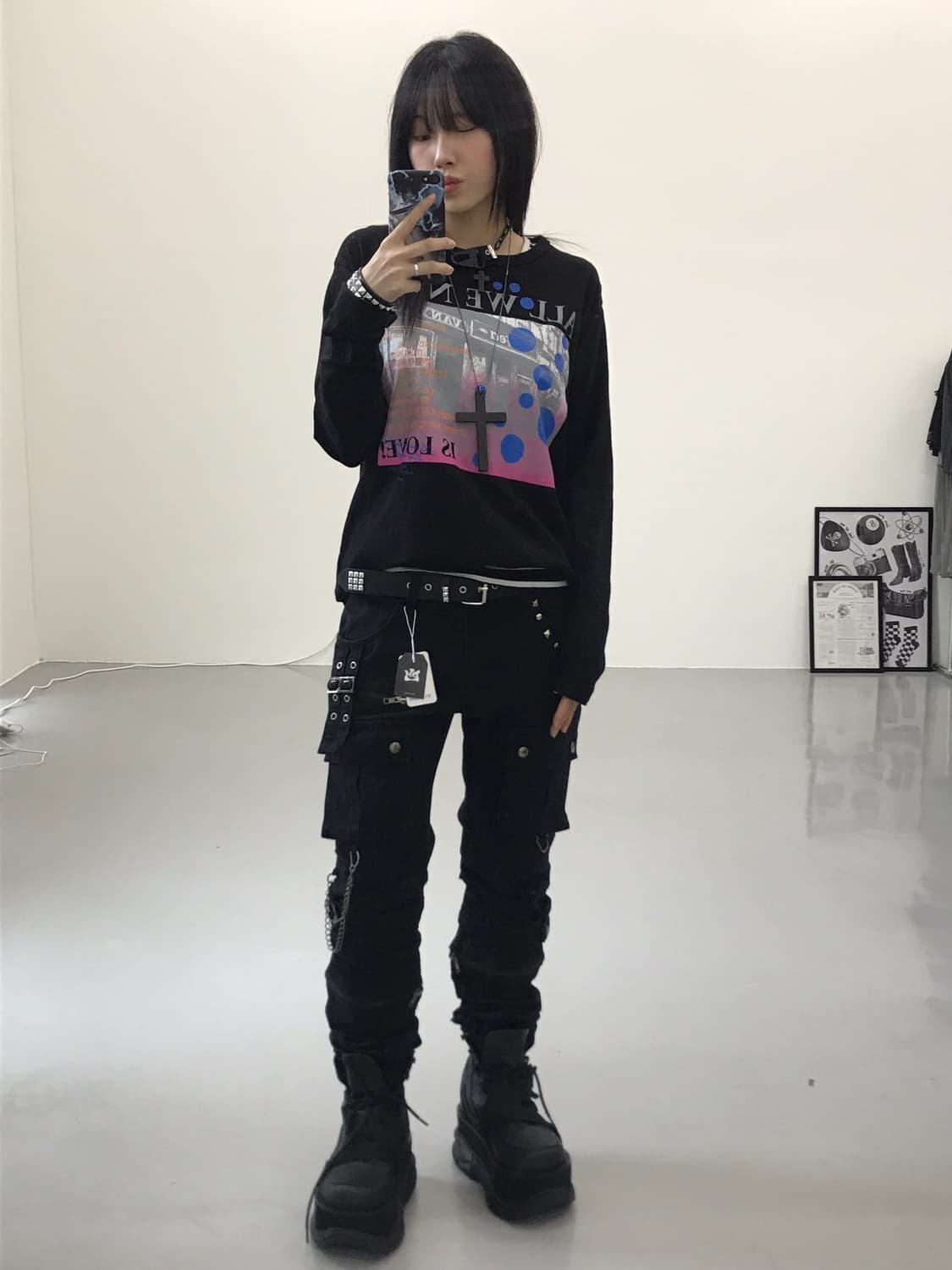  Jpn Graphic Long Sleeve T-Shirts 상품이미지2