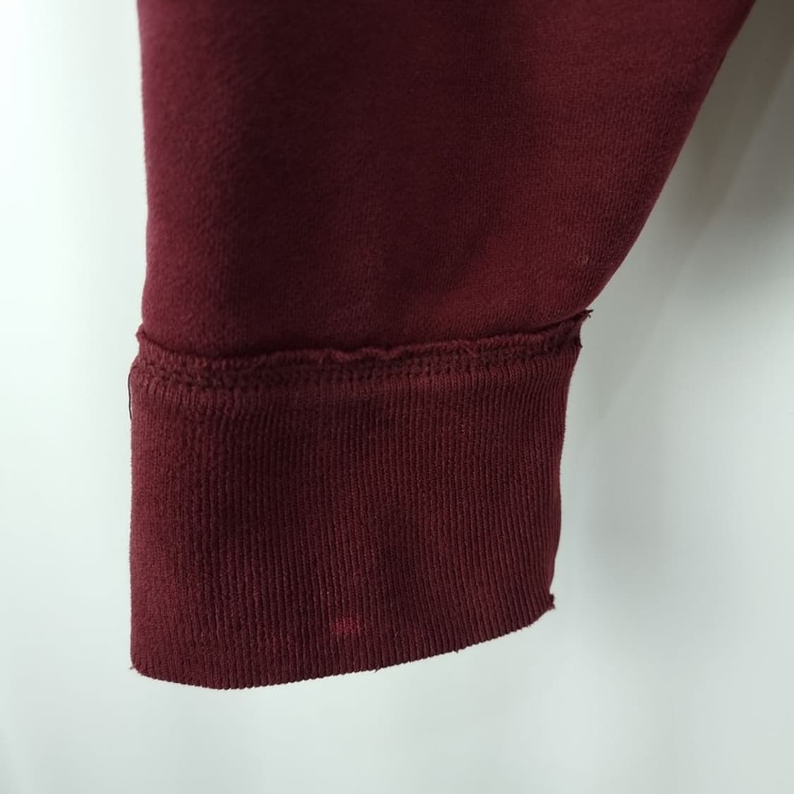 [홀리스터] Y2K 빅로고 패치 빈티지 후드 집업 버건디 M18524 상품이미지9