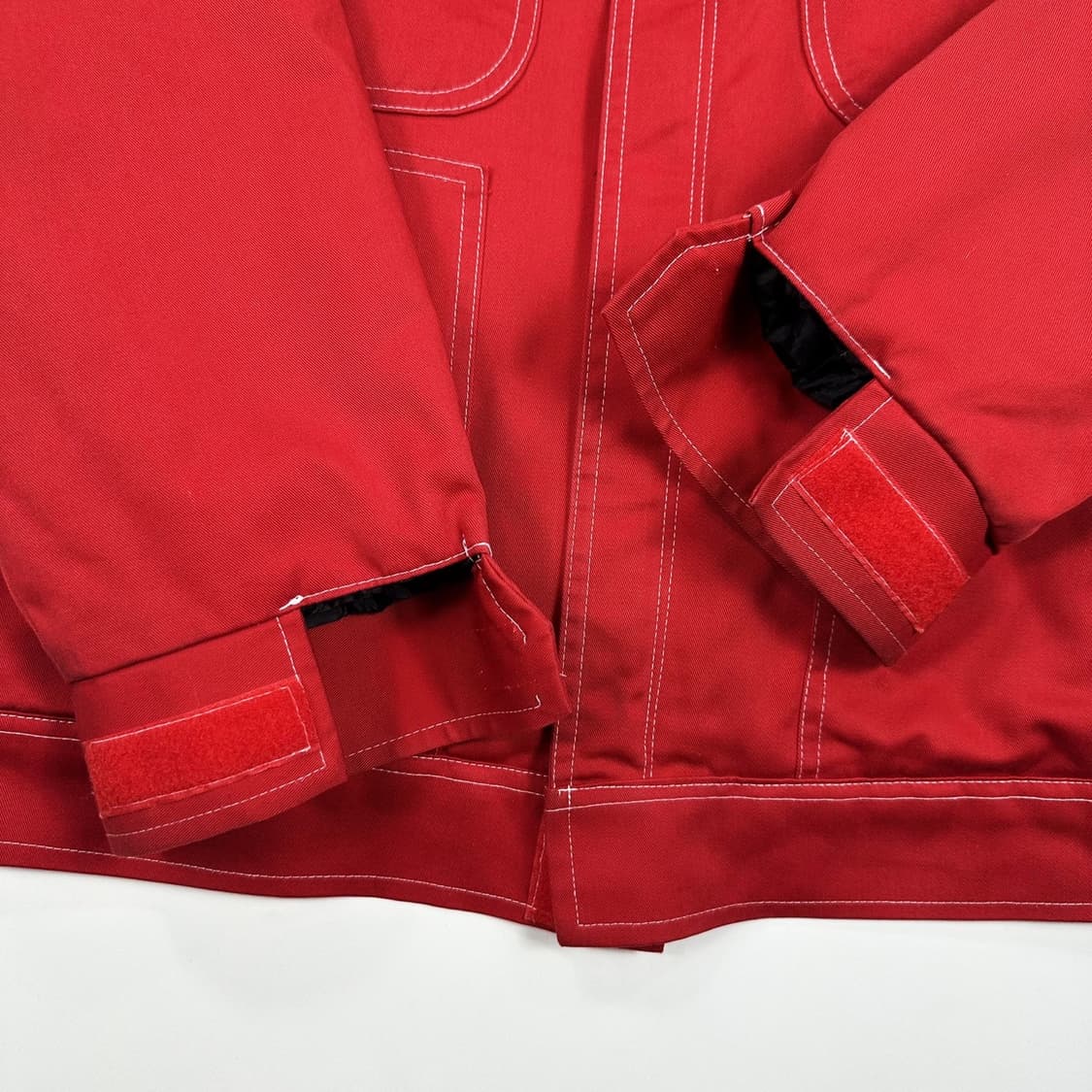 VTG 빈티지 F1 레드 레이싱 점퍼 자켓 (L) 상품이미지6