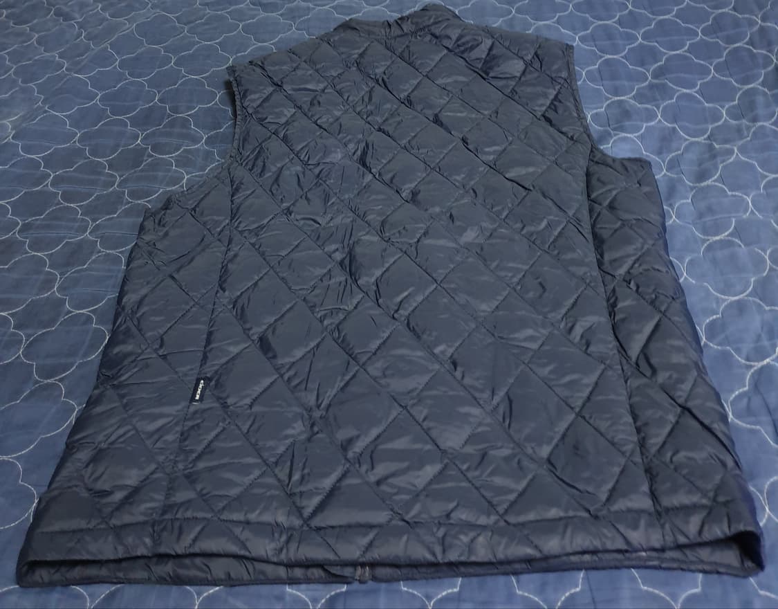 아이더 퀄팅 경량 조끼패딩 네이비 (L) 상품이미지2