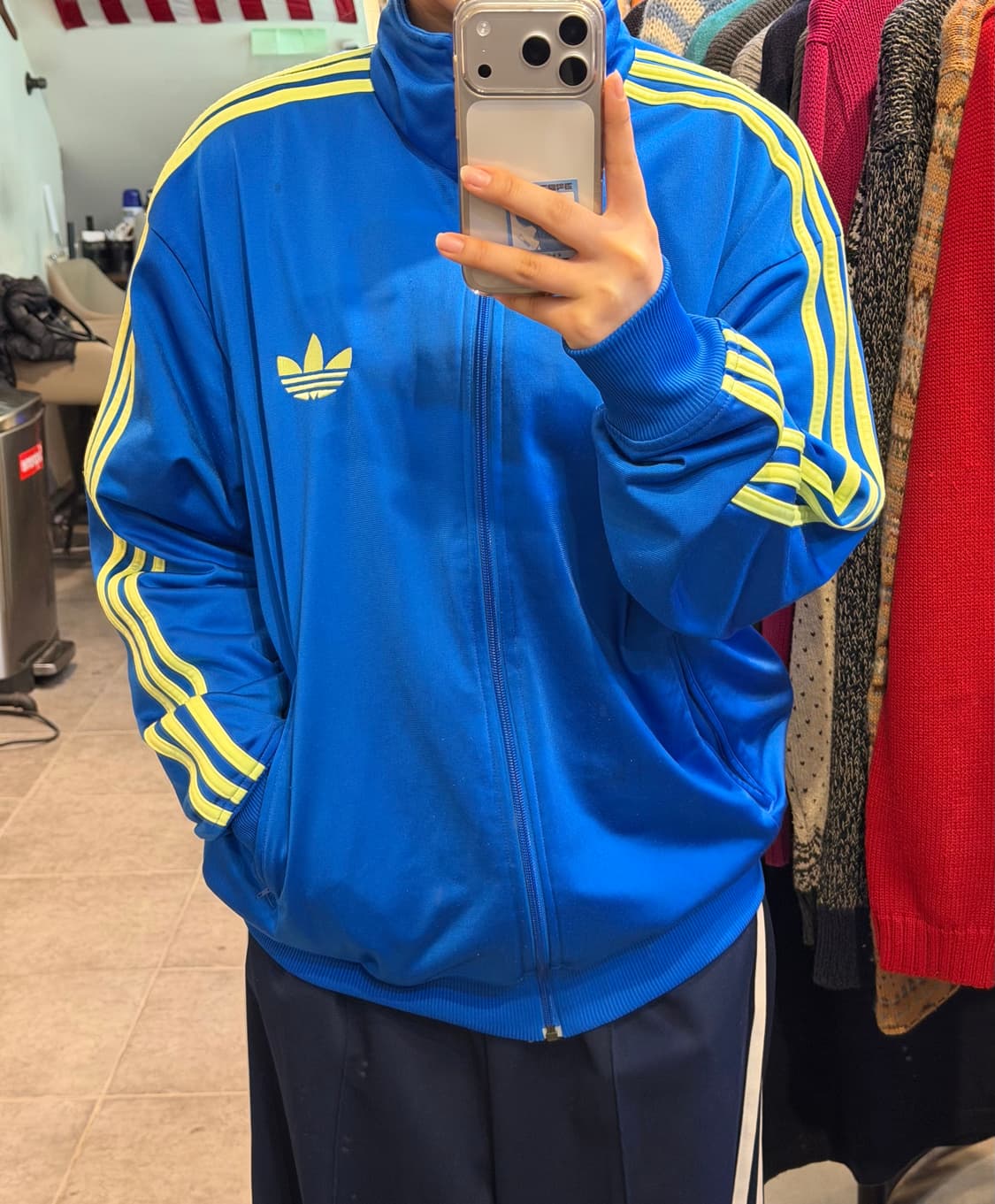 [NO.9] 아디다스 파란색 져지 상품이미지1