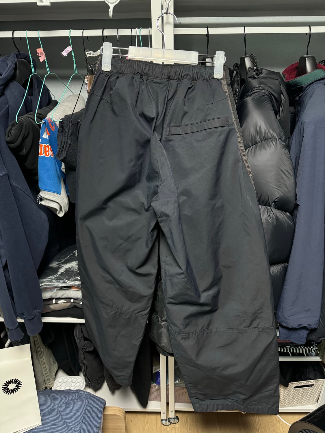 폴리테루 유즈드 트랙팬츠 다크네이비  상품이미지2