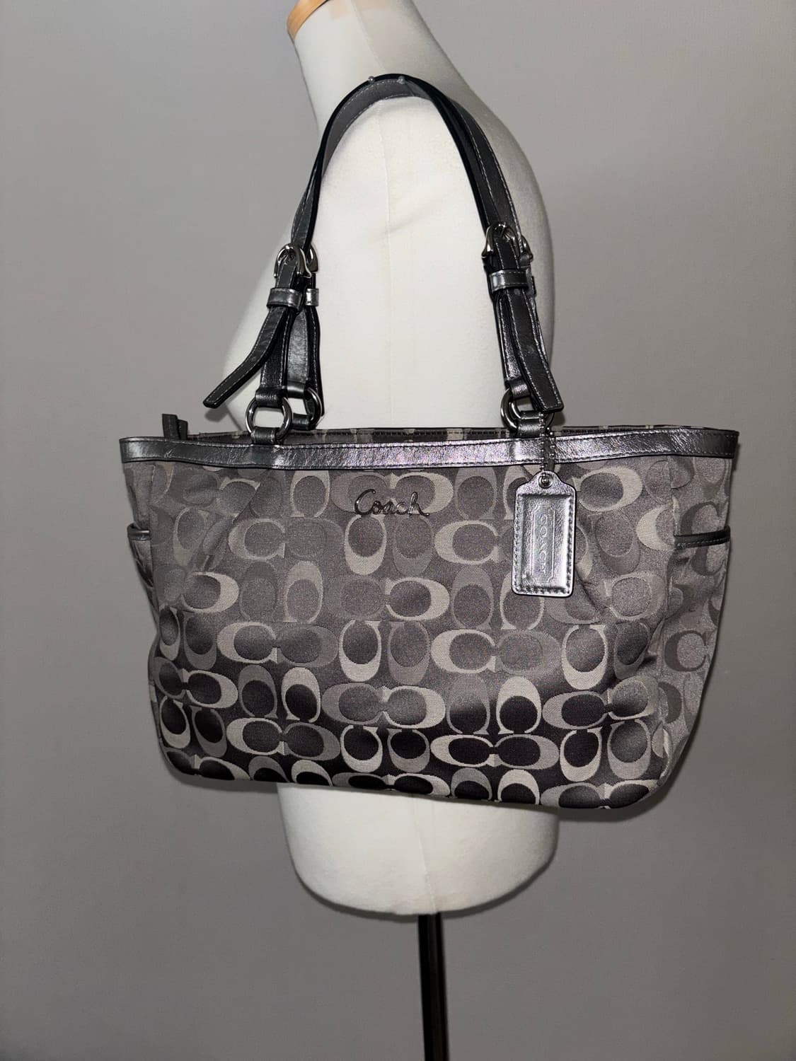 Coach vintage gray shoulder bag 상품이미지1