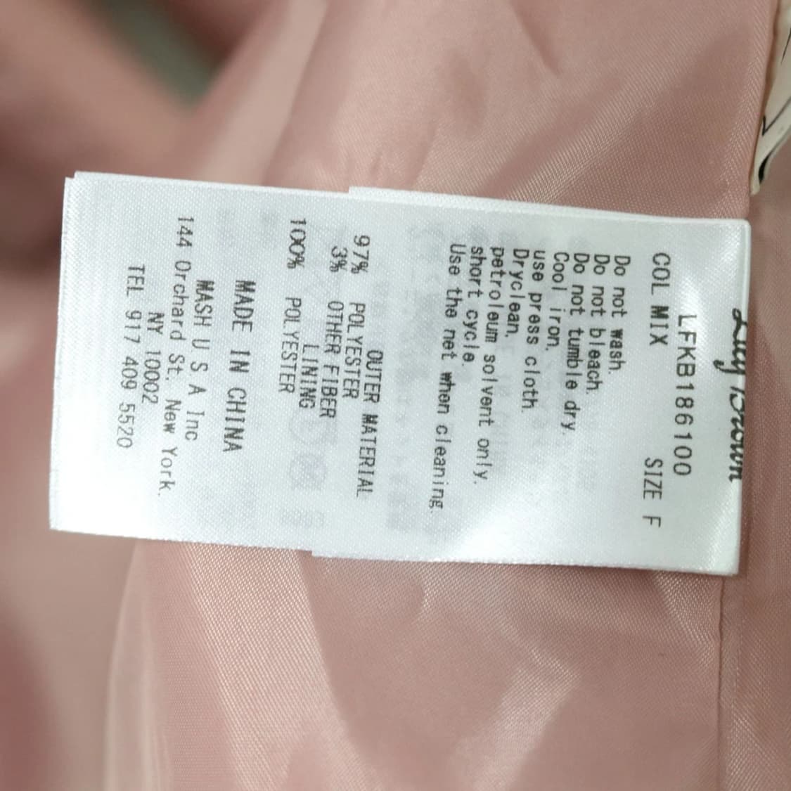 LILY BROWN 딸기우유 브이넥 벨트 코트 60977 상품이미지10