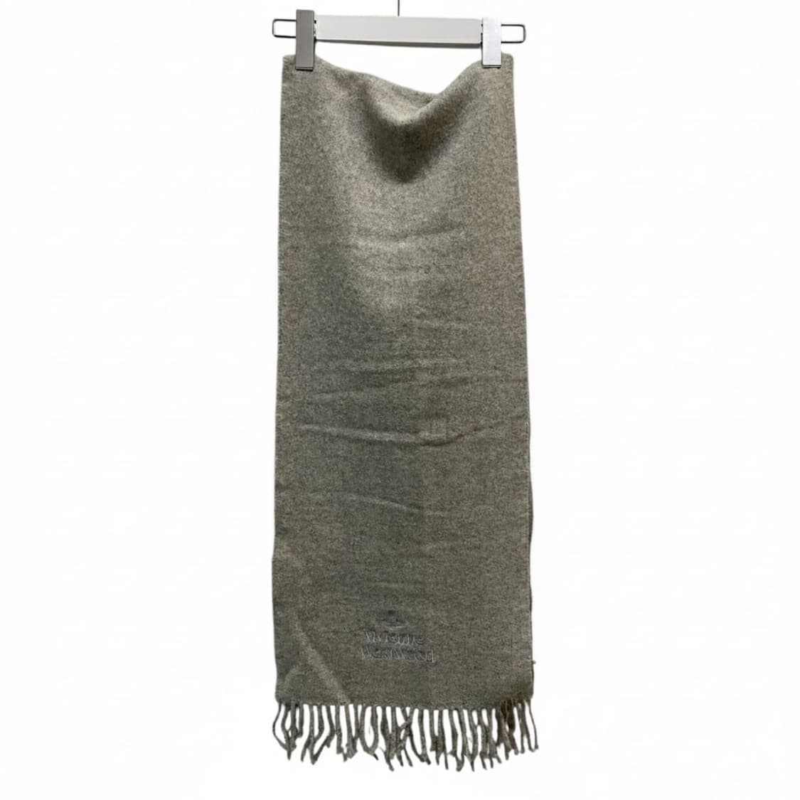 비비안웨스트우드 그레이 울 머플러 상품이미지1