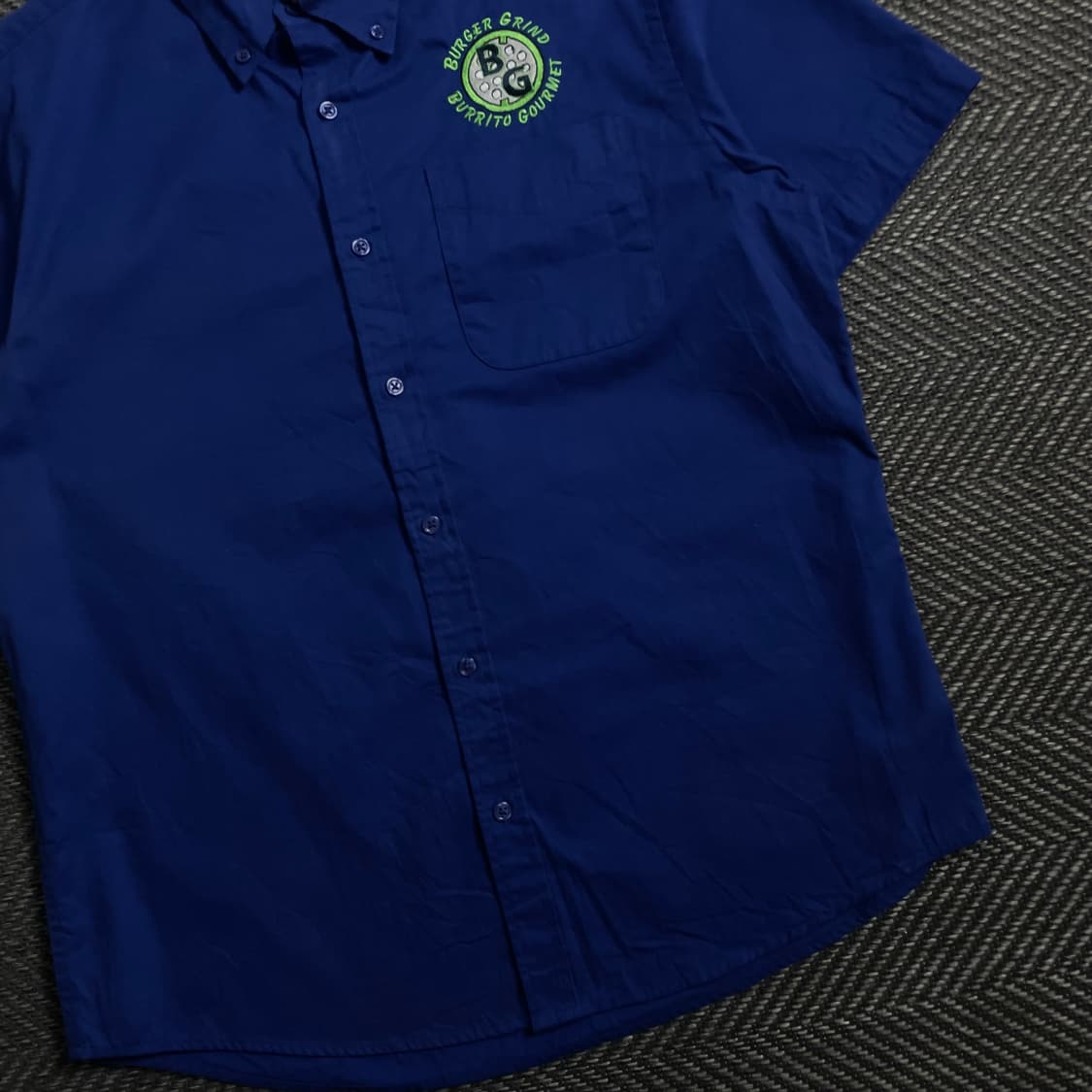 USA 오리지날 빈티지 워크 셔츠o 4229 상품이미지2