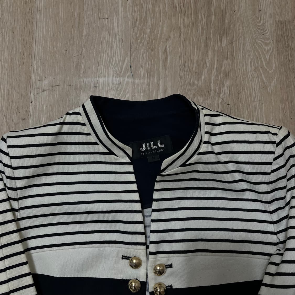 질스튜어트 JILLSTUART 여성 스트라이프 자켓 M 상품이미지2