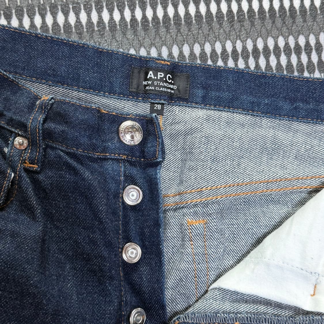 아페쎄(A.P.C.) 데님 셀비지 진 28 상품이미지3