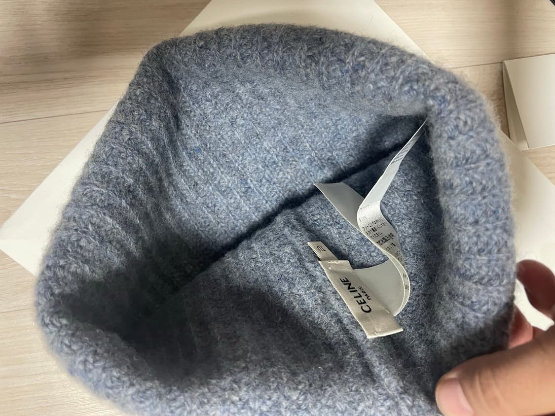 셀린느 celine 로고 비니 그레이 상품이미지5