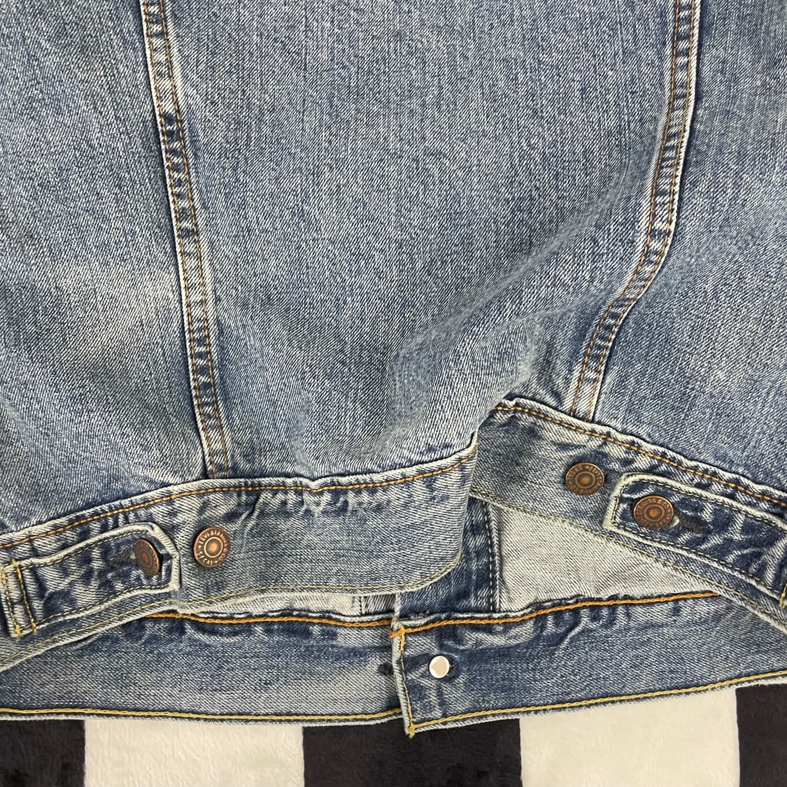 Levi's 리바이스 포켓 연청 데님 자켓 M 상품이미지5