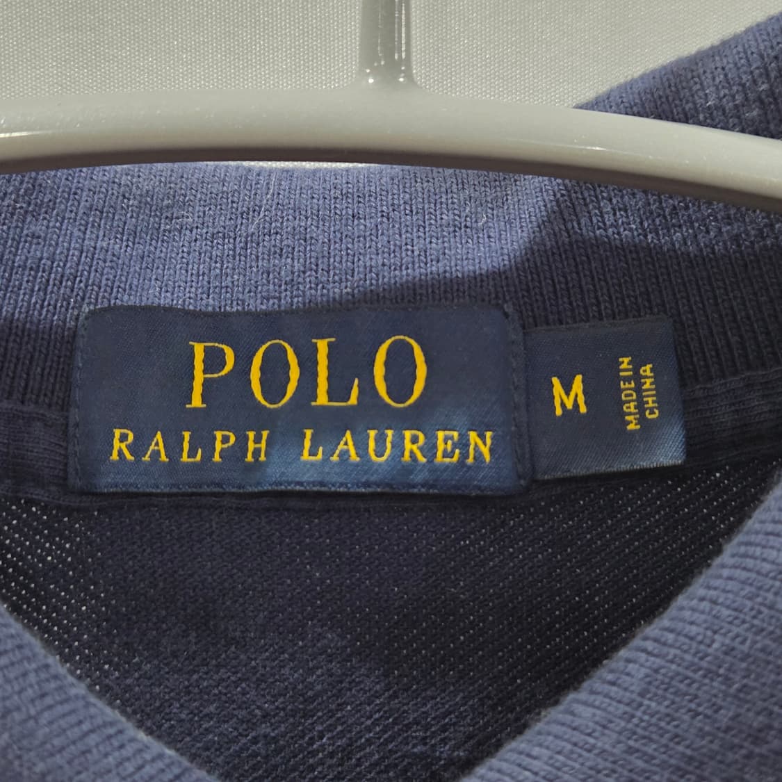 폴로랄프로렌 피케 카라 반팔티 네이비 M 상품이미지3