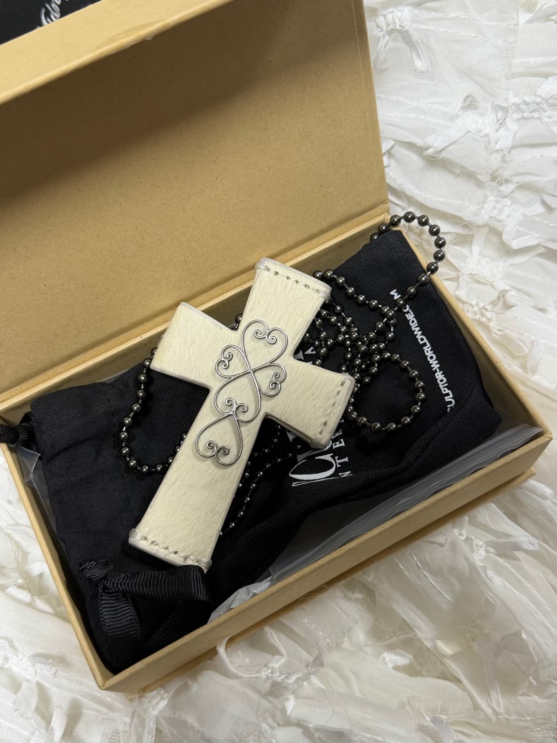 스컬프터 cross hair on strap wallet 화이트 상품이미지3