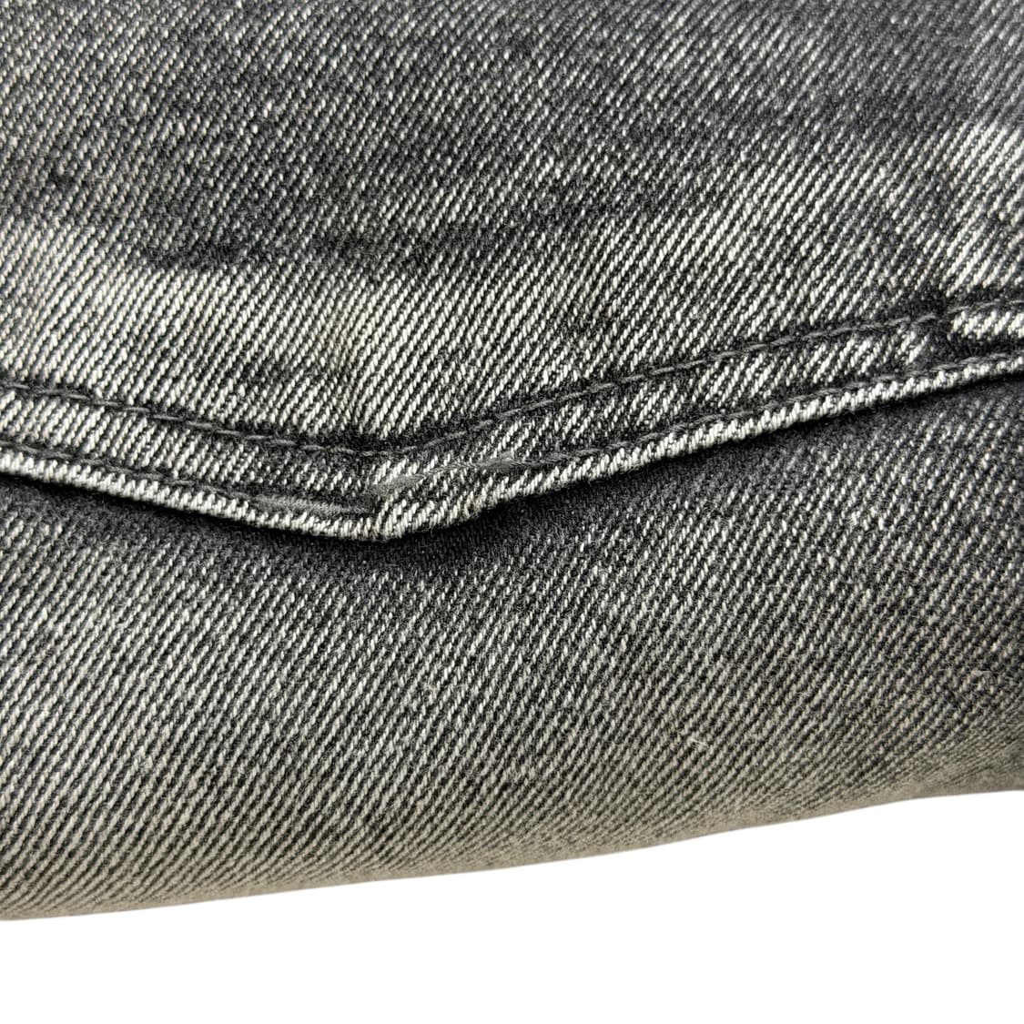 BLR 비엘알 더블 트라이던트 워싱 와이드 데님 팬츠 바지 S 상품이미지8