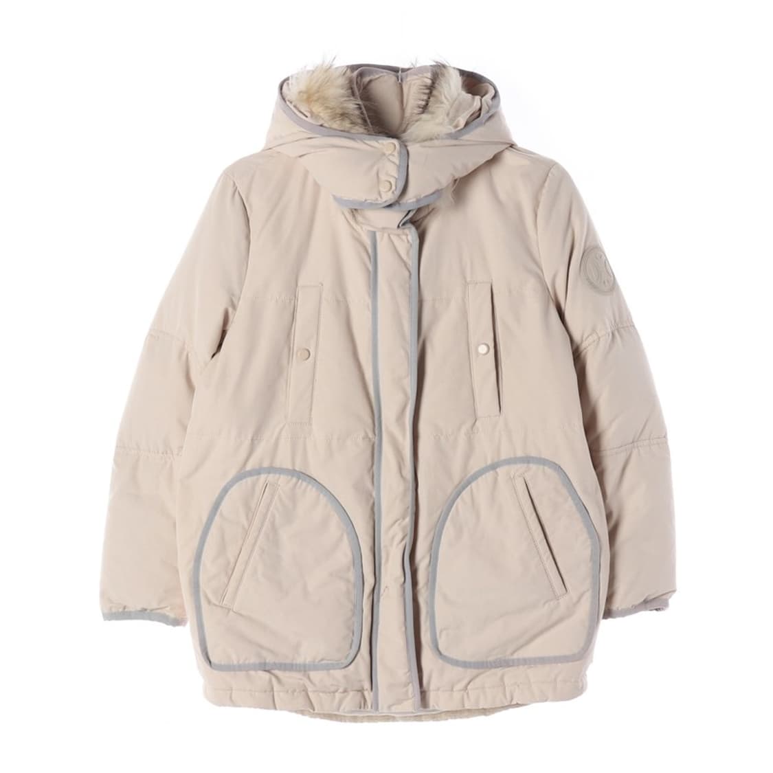 듀엘 라쿤퍼 후드 구스다운 패딩 점퍼 55 상품이미지1