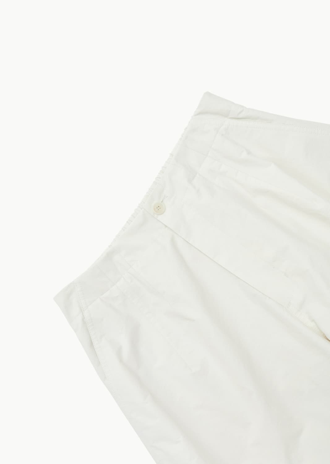 [L] 아모멘토 코튼 나일론 퍼티그 팬츠 에크루 상품이미지2