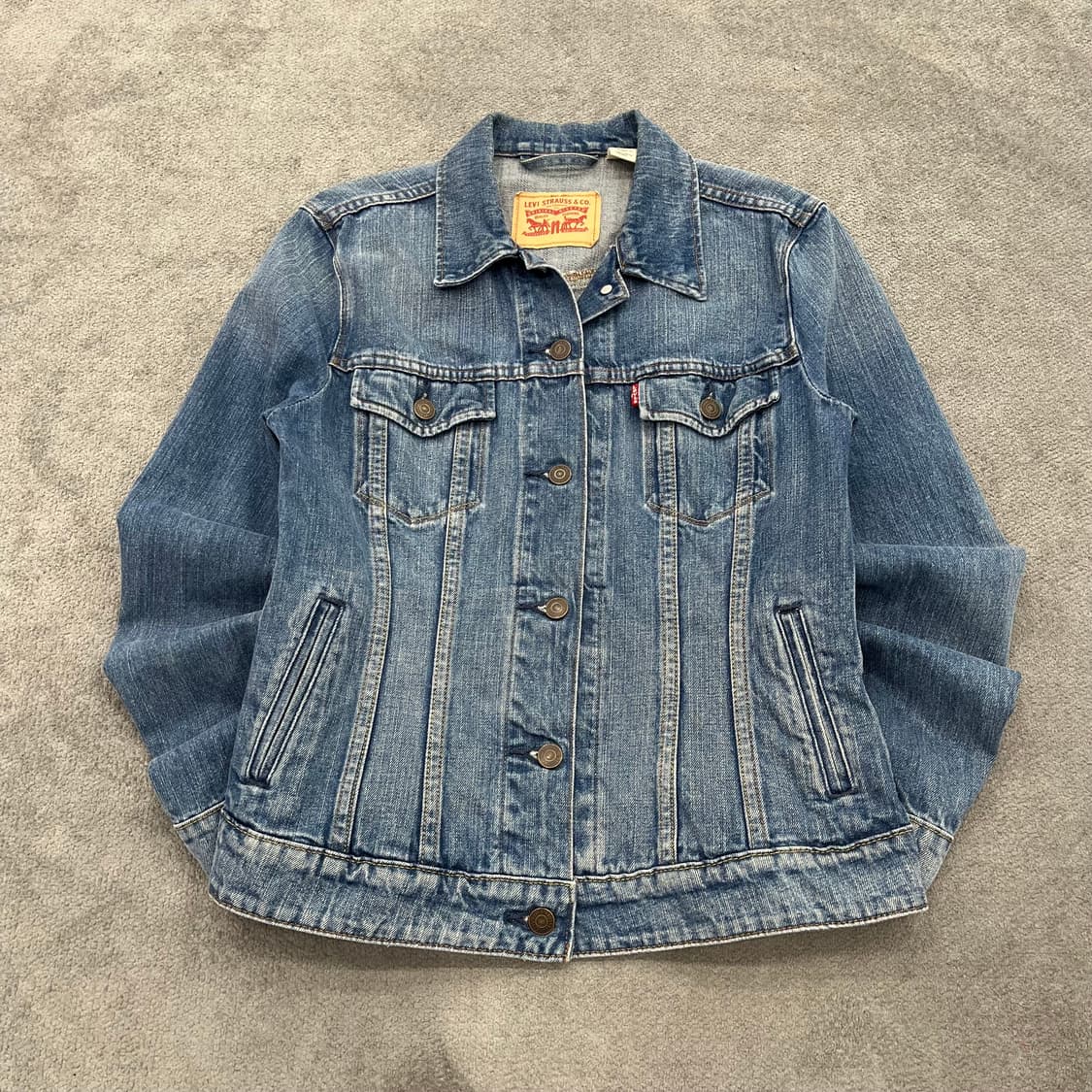 M 리바이스 여성 데님 트러커 자켓 상품이미지1