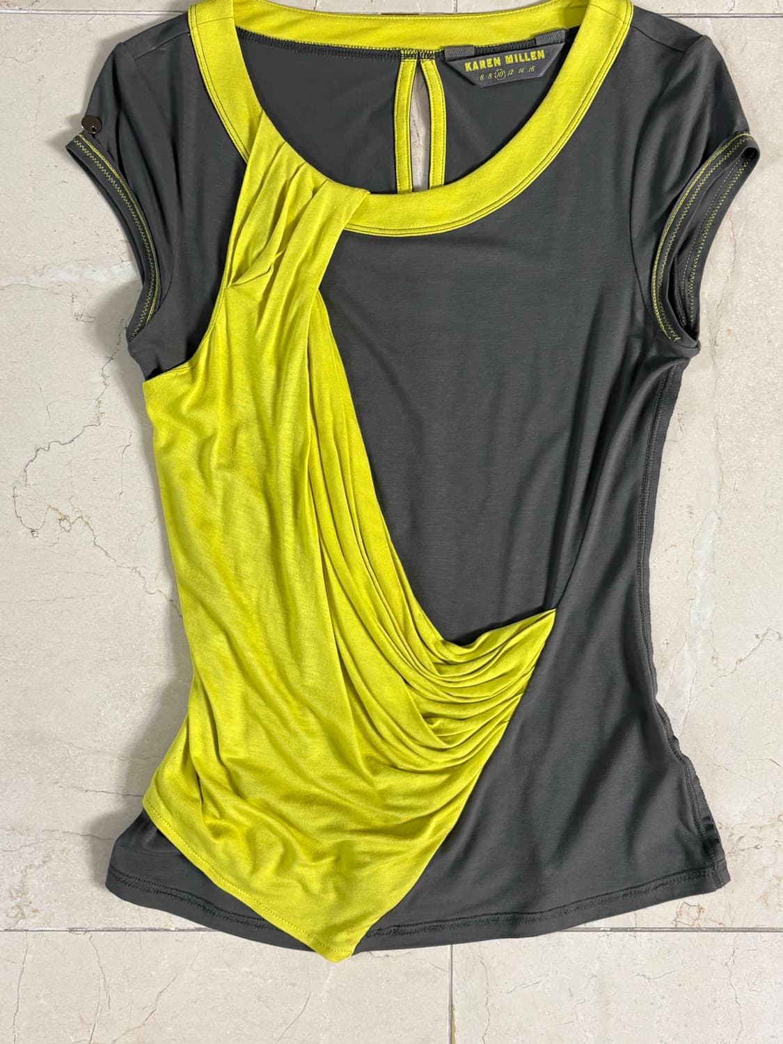 Karen Millen Draped Panel Top 상품이미지7