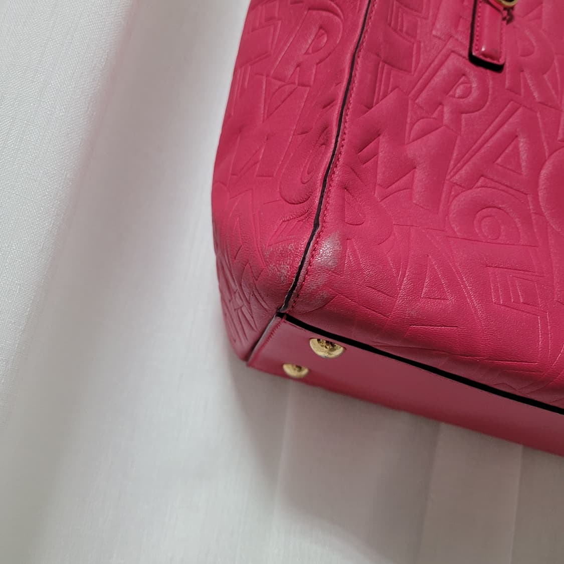 살바토레 페라가모 핸드백 토트백 숄더백 투웨이백 made in Italy 상품이미지7