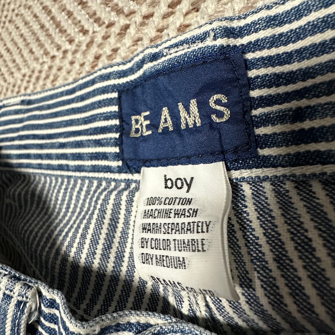 BEAMS hickory denim work pants 상품이미지3